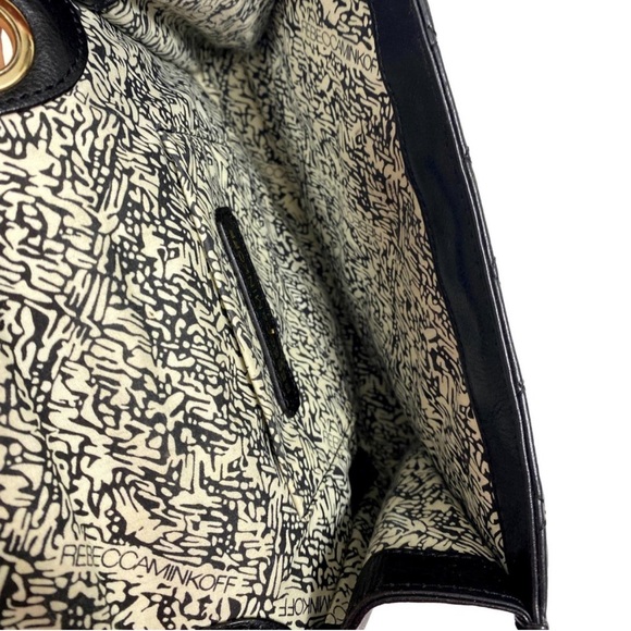 Rebecca Minkoff Quilted Black Shoulder Bag - Picture 5 of 9